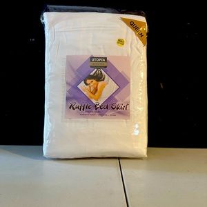 Queen Utopia Ruffle Bed Skirt